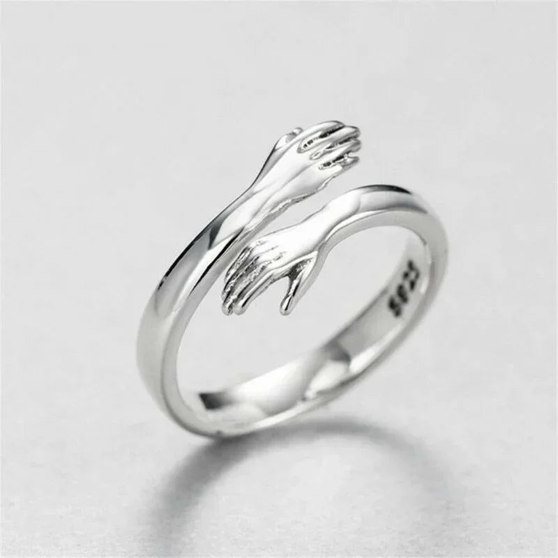 Hug Hands Ring