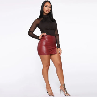 Leather Skirt Nightclub