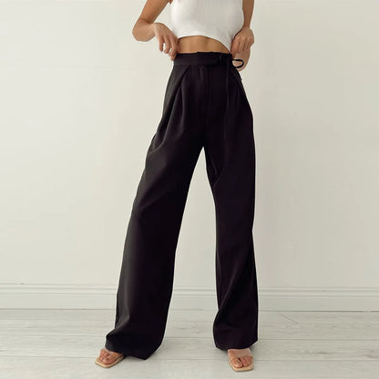 Elegant Wide Leg Pants