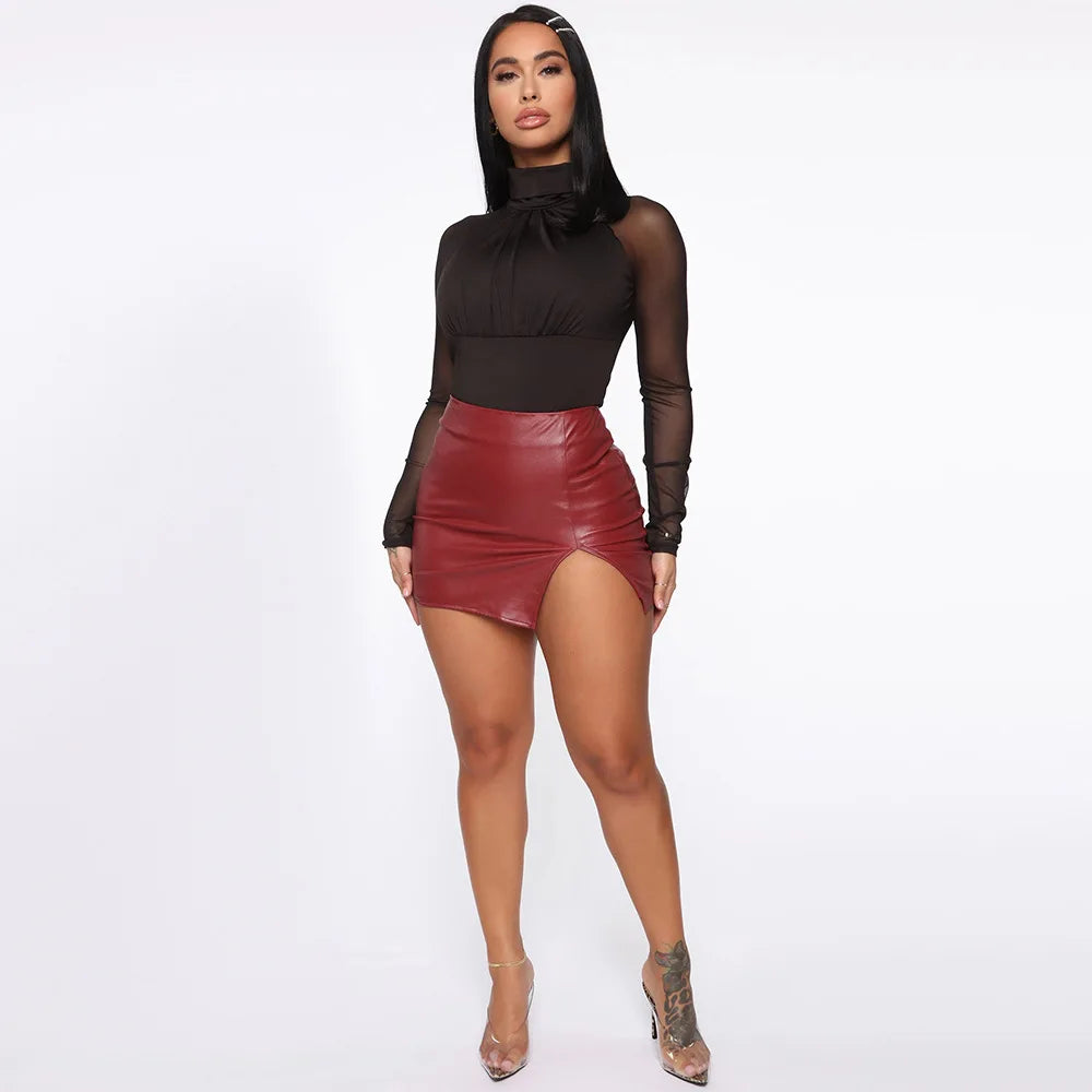 Leather Skirt Nightclub